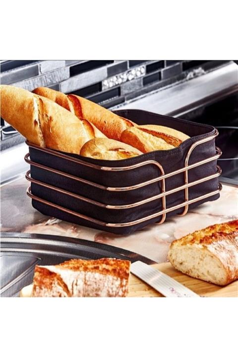 HOBBY LİFE Dhd Metal Şeritli Ekmek Sepeti