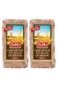 Duru Bulgur Duru Esmer Çiğköftelik Bulgur 1000 Gr. X 2 Adet