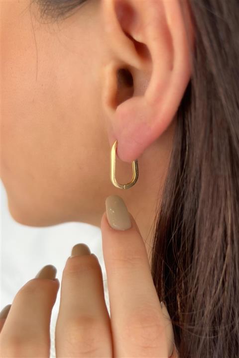 İzgi Kuyumculuk Ataç Altın Halka Küpe