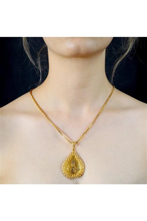 ATA MUCEVHERAT Tuğralı Kolye Ucu