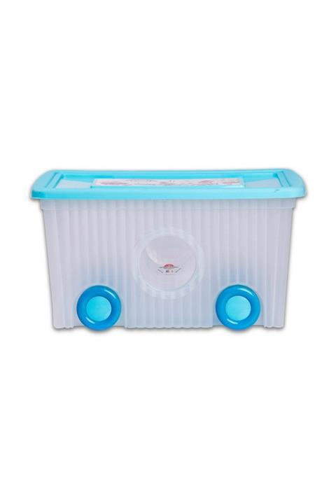 Flosoft Trendy Tekerlekli Oyuncak Kutusu (60 L) F379
