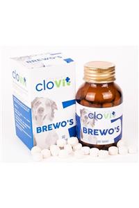 Clovit Dog Brewo's; Sağlıklı Ve Parlak Tüyler Için Hazırlanmış Sarımsak Ve Bira Mayası Takviyesi