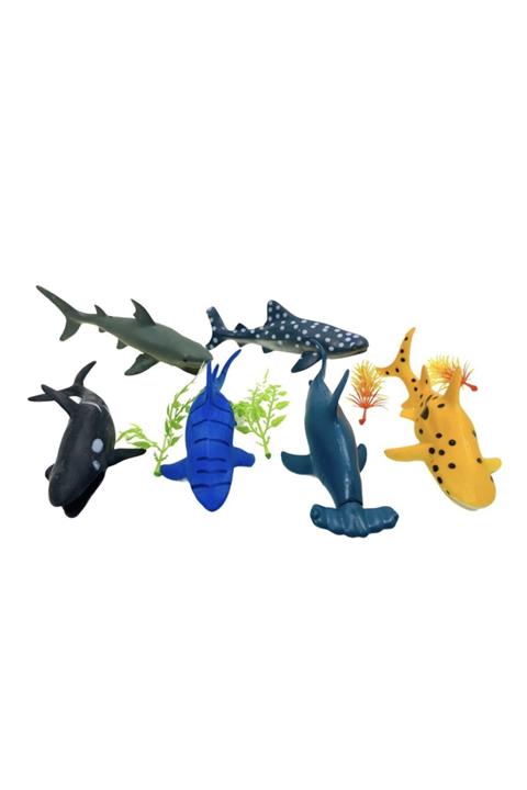 toysandmore Katil Balina Ve Köpek Balığı Modelleri Okyanus Hayvanları Oyuncak