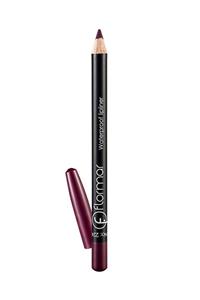 Flormar Dudak Kalemi - Waterproof Lipliner 224 Saturated Bordeaux 8690604111244