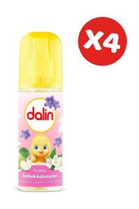 Dalin Bebek Kolonyası Floral 150 ml x 4 Adet