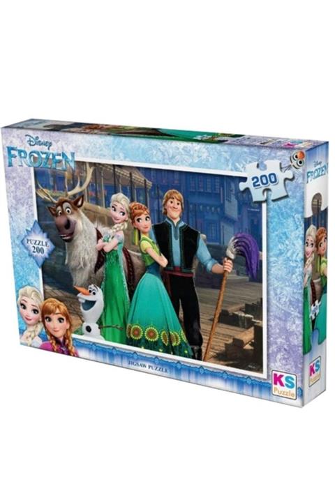 Ks Puzzle Frozen Yapboz 200 Parça Iki Farklı Model Puzzle