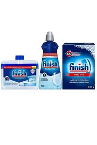 Finish Temizlik Ve Bakım Seti(parlatıcı 400ml ,özel Tuz 550gr , Makine Temizleyici 250ml )