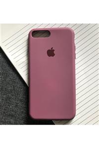 SUPPO Iphone 7 Plus Ve 8 Plus Uyumlu, Logolu Lansman, Içi Kadife, Silikon Esnek Kılıf