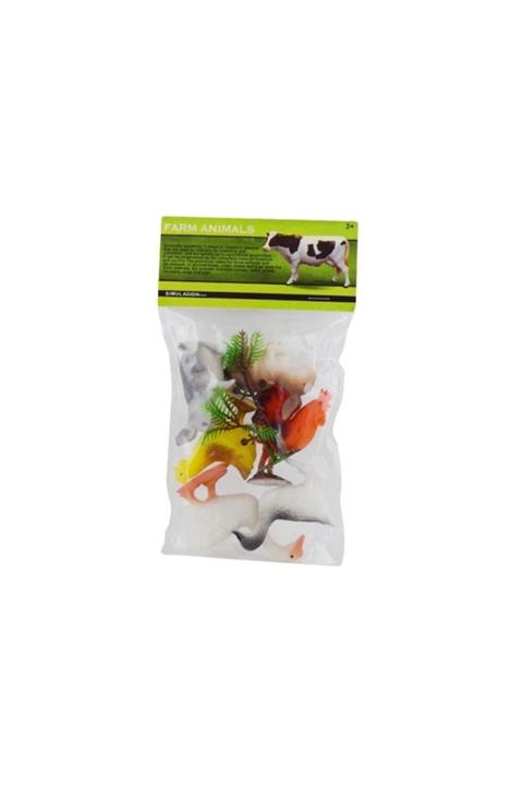 Birlik Oyuncak 6'lı Kaliteli Pvc Kümes Hayvanları