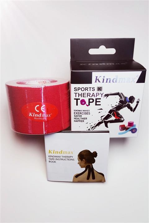 KİNDMAX Kinesiology Tape Ağrı Bandı 5 cm X 5 mt Kırmızı