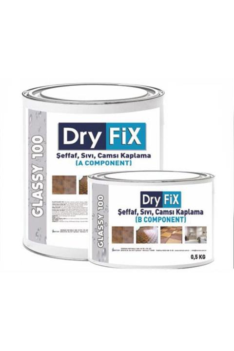 Dryfix Glassy 100 Sıvı Cam Şeffaf Kaplama 2 Kg