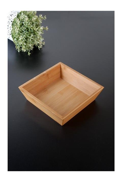Şener Şnr 700281 Bambu Kare Ekmeklik 19 Cm
