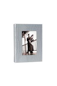 SARA Deri Pencereli Fotoğraf Albümü Gri 15x21cm 200'lük