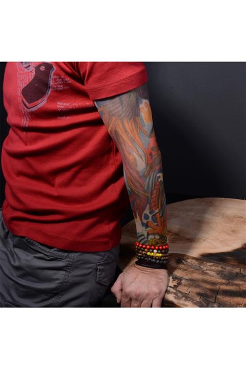 Tedz Collection Unisex Simurg Giyilebilir Dövme