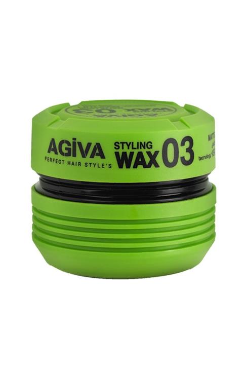 Agiva Saç Şekillendirici Wax 175ml Mat Görünüş 03