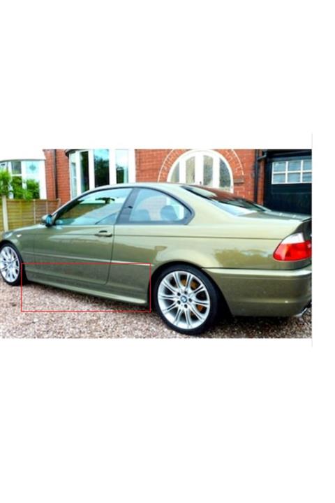 DadsGarage Bmw E46 Yan Marşpiyel Takımı (fiber-astarlı) Coupe