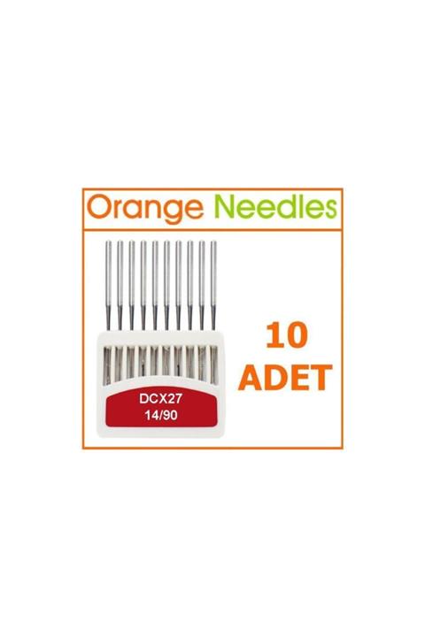 Orange Dcx27 Overlok Makine Iğnesi 14 Numara 10 Adet