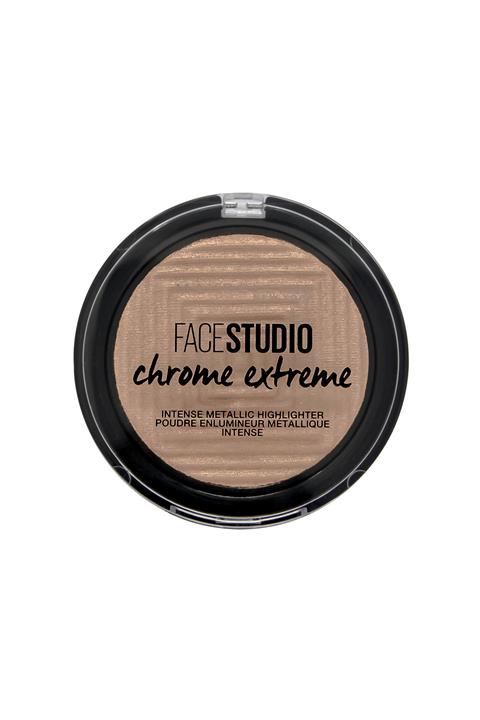 Maybelline New York Aydınlatıcı - Face Studio Chrome Extreme Highlighter 300 Sandstone 3600531524180