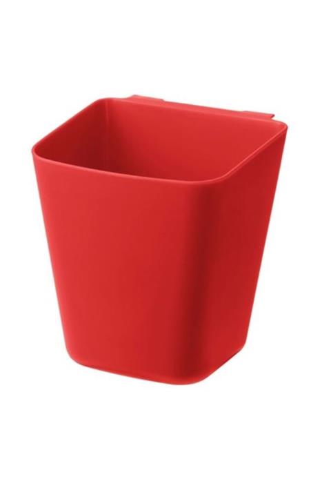 Marka Ikea Sunnersta 12x11 Cm Askılı Saksı Kutu Sepet Kaşıklık Kırmızı 2 Adet