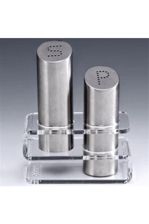 Ems Çelik Tuzluk Biberlik Seti