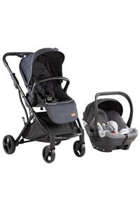 Kraft Lima Travel Sistem Dark Grey Bebek Arabası