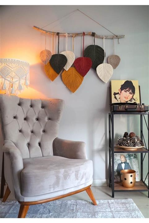 NinaStore Makrome Duvar Süsü