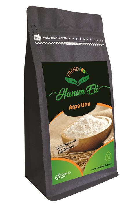 TREND FOOD Tam Arpa Unu Taş Değirmende Öğütülmüş Un  1 kg