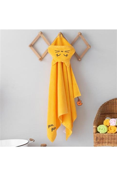 Milk & Moo Tombiş Kedi Kadife Kundak Havlu