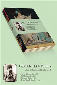 retronote Osman Hamdi Bey 4'lü Defter Seti 2 - Istanbul Hanımefendileri 2 - Çizgisiz - 64 Sayfa - 14x21cm