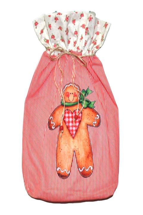 byNihalce By Nihalce Kırmızı Ginger Ekmek Torbası