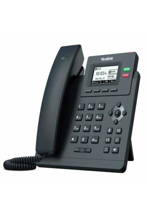 Yealink T31p Ip Telefon Poe Destekli Masaüstü Telefon Çağrı Merkezi Telefonu