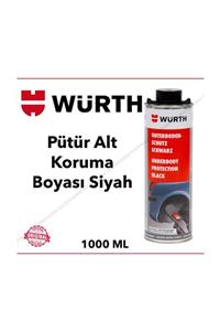 Techmaster Würth Pütür Alt Koruma Boyası Siyah 1000 ml