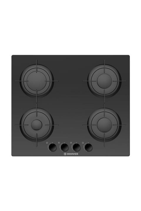 Hoover HGV64SBM Siyah Cam Ankastre Ocak