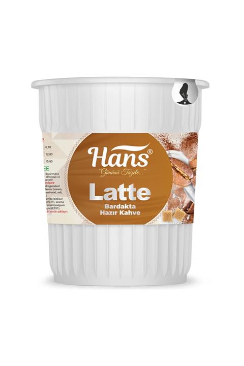 Hans Latte Hazır Kahve Bardakta X6 Adet