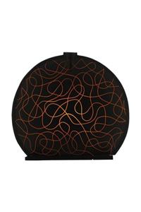 SensoHome Lamp Stone Large Neuron Black Orange Lamba