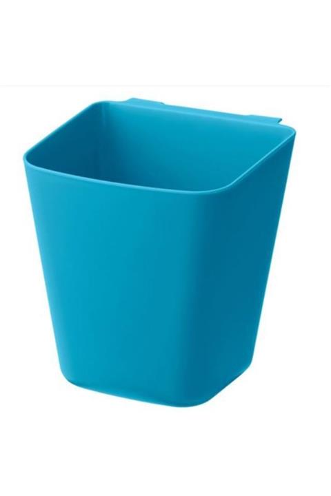 Marka Ikea Sunnersta 12x11 Cm Askılı Saksı Kutu Sepet Kaşıklık Mavi 2 Adet
