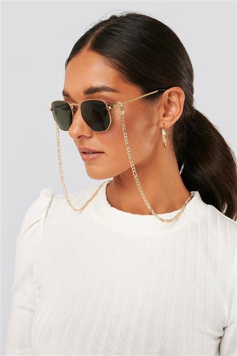 XLady Accessories Kadın Gözlük Zinciri Fairy Ince Örgü Gold