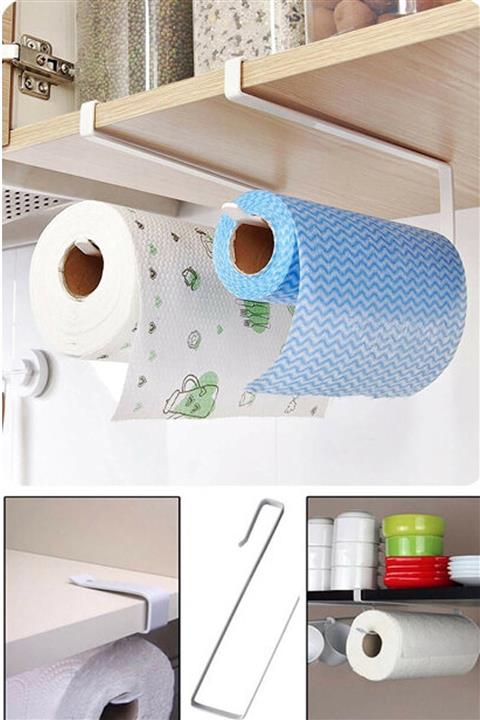 Hitfoni Raf Altı Kağıt Havlu Askılığı