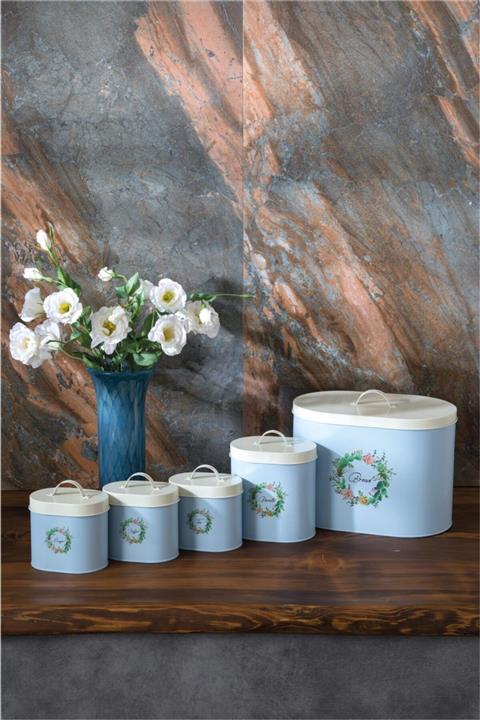 Doreline Cordoba 5 Parça Saklama Kutusu Ve Ekmeklik