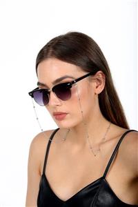 New Obsessions Kadın Beyaz Fora Gözlük Zinciri