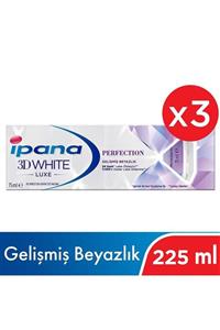 İpana Ipana 3DWhite Luxe Perfection Diş Macunu 225 ml ( 75ml x 3 )