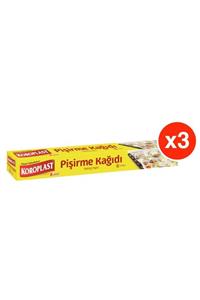 Koroplast Pişirme Kağıdı 8 Metre X 3 Paket (37 Cm)