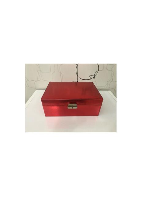 Max Factor Makyaj Kutusu Çok Amaçlı Aynalı Kilitli Kutu