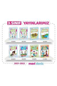 Mavi Deniz Yayınları Mavi Deniz 3. Sınıf 8 Kitap Set 2021 - 2022