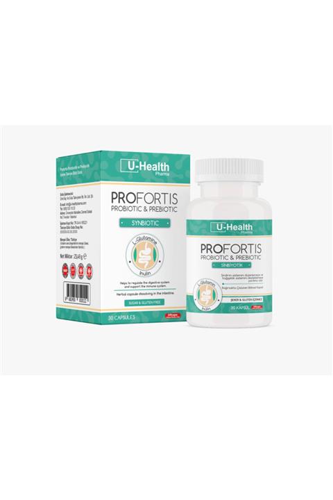 U HEALTH PHARMA Profortis Probiyotik Ve Prebiyotik