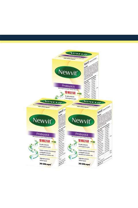 Newvit Probiyotik Kapsül 3x