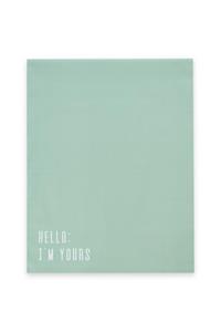 House Of Pack Yeşil Hello I'm Yours Baskılı Kargo Poşeti 30x38 cm 100 Adet