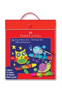 Faber Castell Faber-Castell Pastel Boya 36'lı  Karışık Set