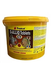 Tropical D-allio Tablet Sarımsaklı Tablet Balık Yemi 50 Adet