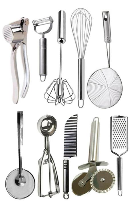 Selenica 10 Adet Pratik Mutfak Hazırlık Seti